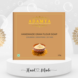 HANDMADE COLD PROCESSED GRAM FLOUR SOAP FOR BRIGHTENING AND DE-TAN
