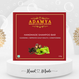 HANDMADE SHAMPOO BAR FOR HAIR CLEANSING, IMPROVES SCALP HEALTH.
