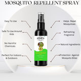 100% Natural and Traditional Mosquito Repellent Spray
