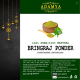 BHRINGRAJ POWDER FOR CONDITIONING, DETANGLING _ 100% PURE, 100% NATURAL AND CHEMICAL FREE