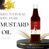Wood Pressed Mustard Oil _ 100% Natural, 100% Pure and chemical free