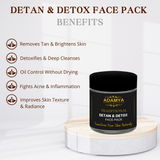 TRADITIONAL DETAN AND DETOX FACE PACK