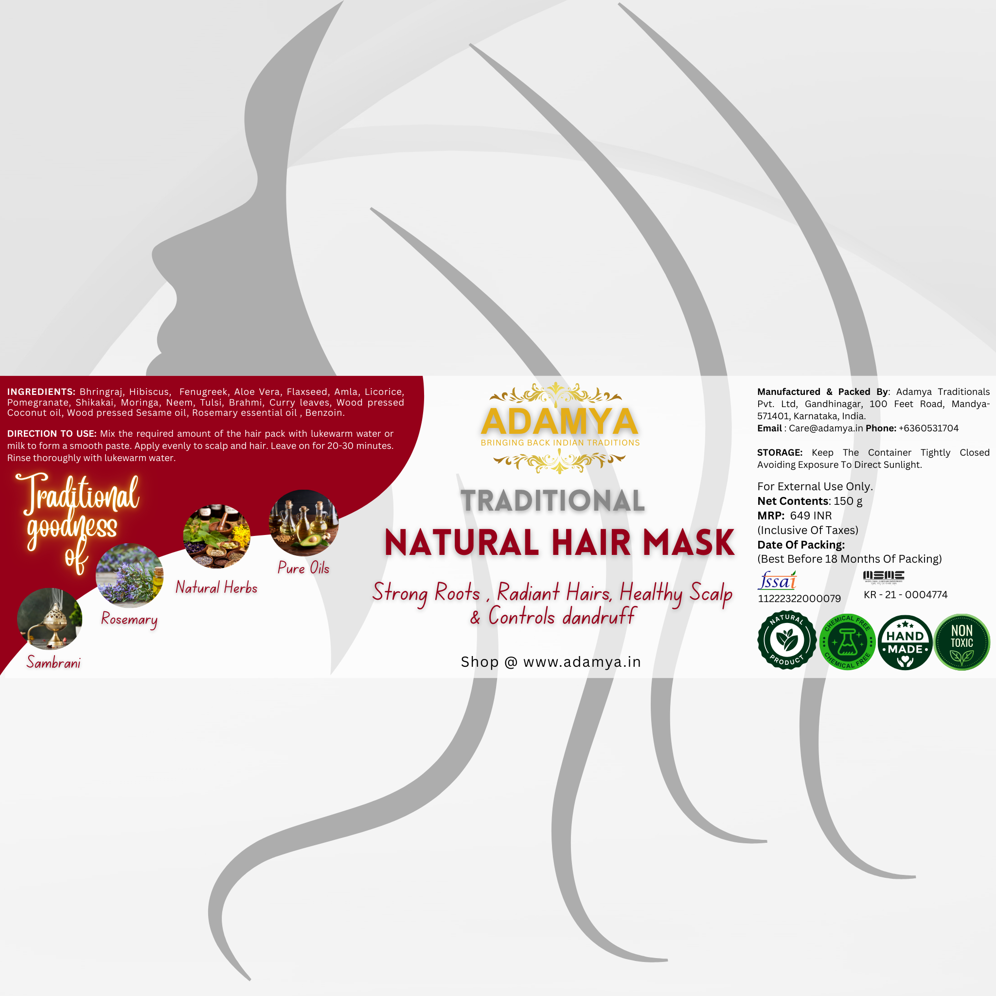 TRADITIONAL NATURAL HAIR MASK
