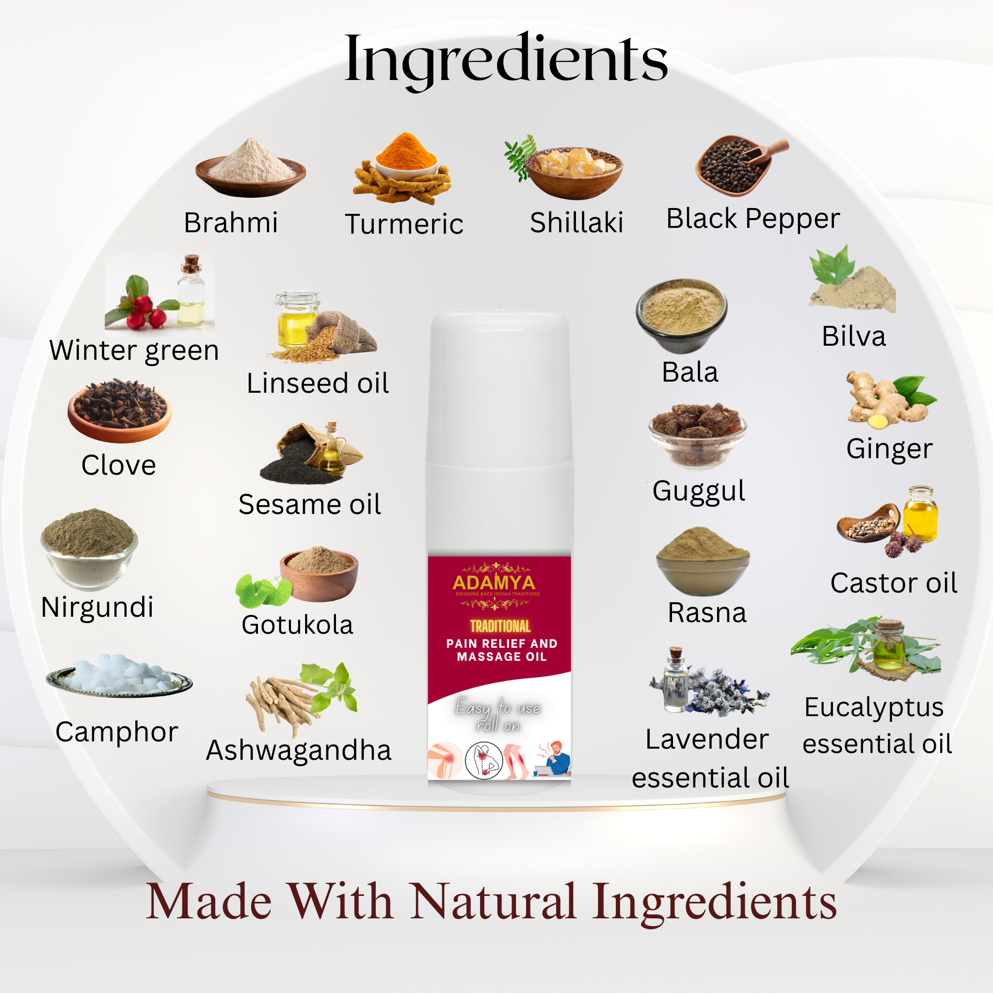 Traditional Pain Relief Oil