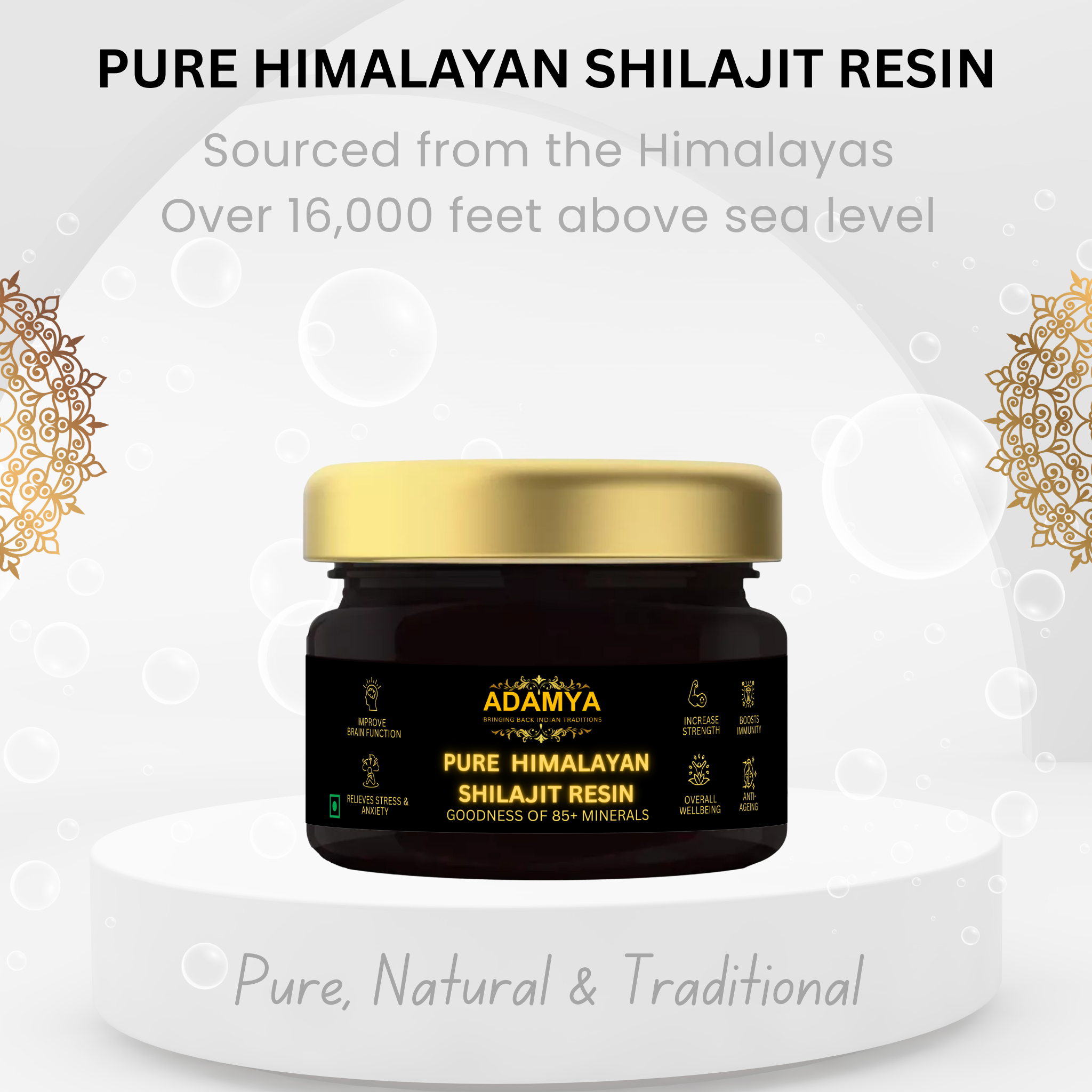 PURE HIMALAYAN SHILAJIT RESIN