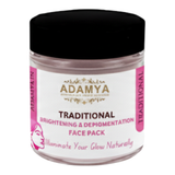 Traditional Brightening & Depigmentation Face Pack - Pure, Natural & Chemical Free