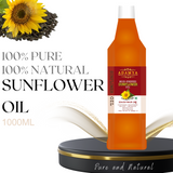 Wood Pressed Sunflower Oil _ 100% Natural, 100% Pure and chemical free