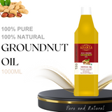 Wood Pressed Groundnut Oil _ 100% Natural, 100% Pure and chemical free