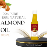 Wood Pressed Almond Oil _ 100% Natural, 100% Pure and chemical free
