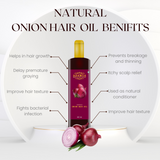 HANDMADE ONION HAIR OIL 100% PURE, 100% NATURAL AND CHEMICAL FREE