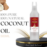 Wood Pressed Coconut Oil _ 100% Natural, 100% Pure and chemical free