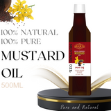 Wood Pressed Mustard Oil _ 100% Natural, 100% Pure and chemical free