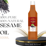Wood Pressed Sesame Oil _ 100% Natural, 100% Pure and chemical free