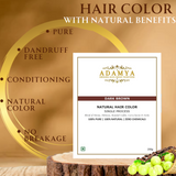 HANDMADE NATURAL HAIR COLOR (SINGLE PROCESS) _ 100% PURE, 100% NATURAL AND CHEMICAL FREE