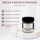 Traditional Detan & Detox Face Pack - Pure, Natural & Chemical Free
