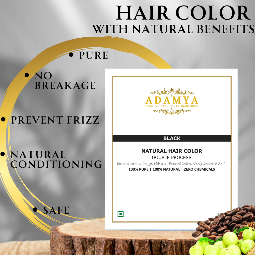 HANDMADE NATURAL HAIR COLOR (DOUBLE PROCESS) _ 100% PURE, 100% NATURAL ...