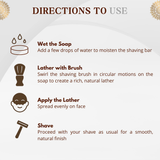 TRADITIONAL LUXURY SHAVING BAR