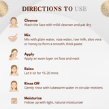 Traditional Anti-aging & Hydrating Face Pack - Pure, Natural & Chemical Free