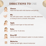 Traditional Detan & Detox Face Pack - Pure, Natural & Chemical Free