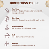 Pure Rosemary Essential Oil - Pure, Natural & Steam Distilled - 30ml