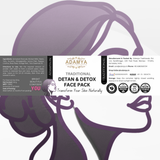 Traditional Detan & Detox Face Pack - Pure, Natural & Chemical Free