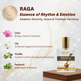 Raaga - Flowing Essence - Indian Natural Perfume - 50ml