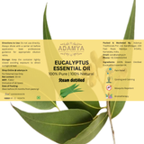 Pure Eucalyptus Oil - 100% Pure, 100% Natural and chemical Free - 30ml