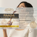 Raaga - Flowing Essence - Indian Natural Perfume - 50ml