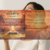 Virinch - Divine Elegance - Indian Natural Perfume - 50ml