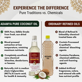 Wood Pressed Coconut Oil _ 100% Natural, 100% Pure and chemical free