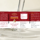 Wood Pressed Coconut Oil _ 100% Natural, 100% Pure and chemical free