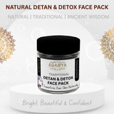 Traditional Detan & Detox Face Pack - Pure, Natural & Chemical Free