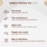 HANDMADE NATURAL HONEY AND VANILLA LIP BALM _ 100% PURE, 100% NATURAL AND CHEMICAL FREE