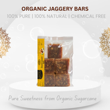 Organic Jaggery Bars - 100% Pure, 100% Natural, and Chemical Free - 500g