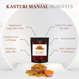 WILD TURMERIC, KASTURI MANJAL POWDER FOR GLOWING SKIN, FAIR COMPLEXION, TAN REMOVAL _ 100% PURE, 100% NATURAL AND CHEMICAL FREE
