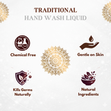 Adamya Natural Red Sandalwood & Saffron Face Wash | Skin Brightening & Complexion Enhancer | 100% Chemical-Free Facial Cleanser | Non-Drying & Gentle on Skin | With Red Sandalwood, Pure Saffron, and Champak Essential Oil | 100 ml