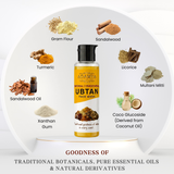 Adamya Traditional Ubtan Face Wash | Deep Cleansing & Complexion Enhancement | 100% Natural & Gentle Cleanser | Skin Brightening & Oil Control | With Pure Ayurvedic Botanicals | 100 ml