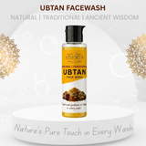 Adamya Traditional Ubtan Face Wash | Deep Cleansing & Complexion Enhancement | 100% Natural & Gentle Cleanser | Skin Brightening & Oil Control | With Pure Ayurvedic Botanicals | 100 ml