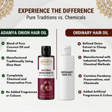 HANDMADE ONION HAIR OIL 100% PURE, 100% NATURAL AND CHEMICAL FREE