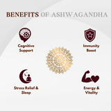 Pure Ashwagandha Powder - 100% Pure, 100% Natural, & Chemical Free - 100g