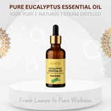 Pure Eucalyptus Oil - 100% Pure, 100% Natural and chemical Free - 30ml