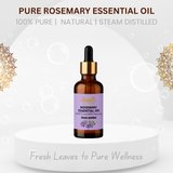 Pure Rosemary Essential Oil - Pure, Natural & Steam Distilled - 30ml