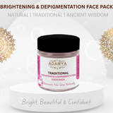 Traditional Brightening & Depigmentation Face Pack - Pure, Natural & Chemical Free